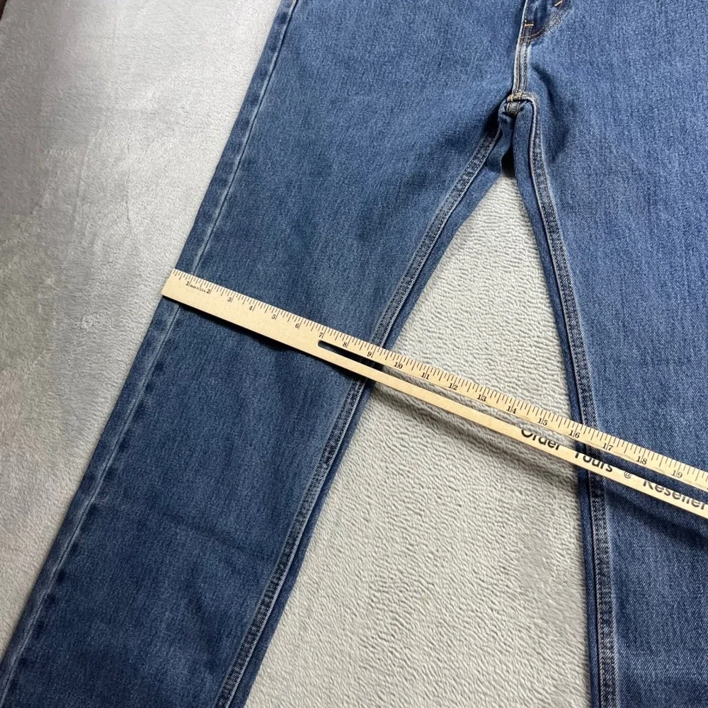 Levis 505 Regular Fit Straight Leg Mens Jeans Blue Denim 33x34 NWT 00505-0216